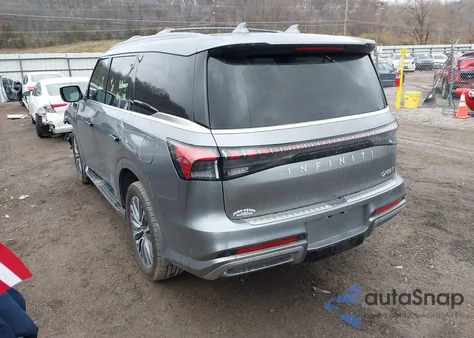 2025 Infiniti Qx80 Sensory Awd z USA, uszkodzony, nr VIN JN8AZ3DB0S9400313